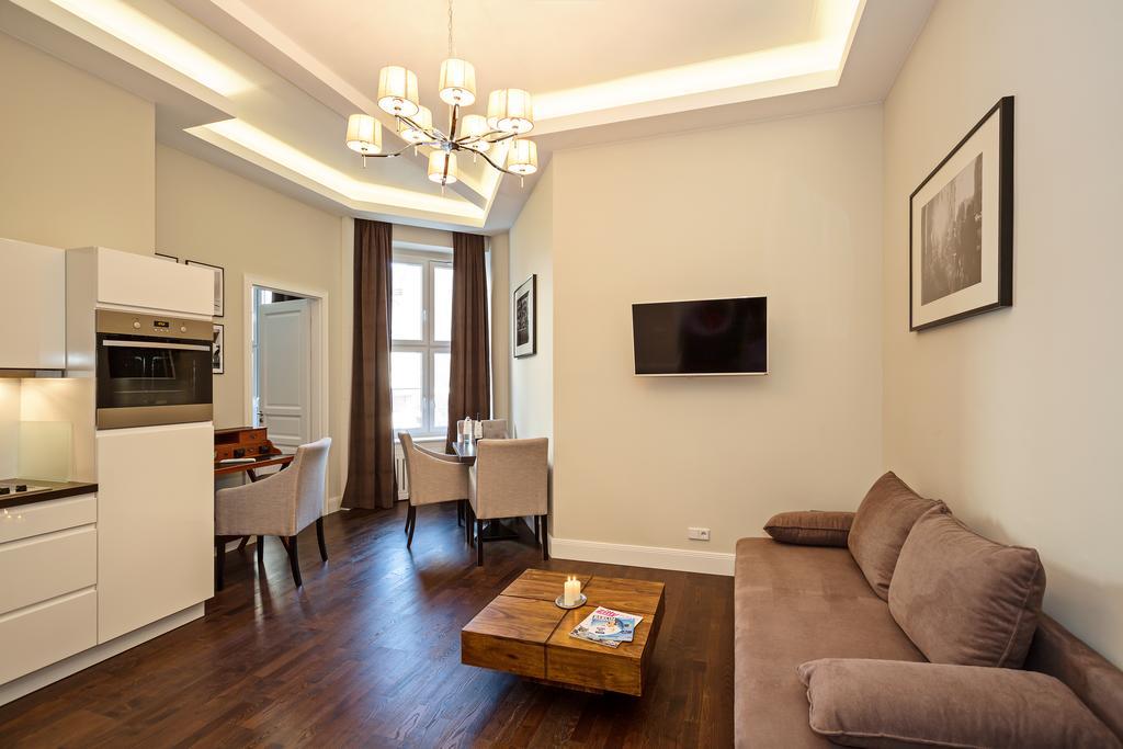 Arabel Design Apartments Berlin Exterior photo A living room with a kitchen