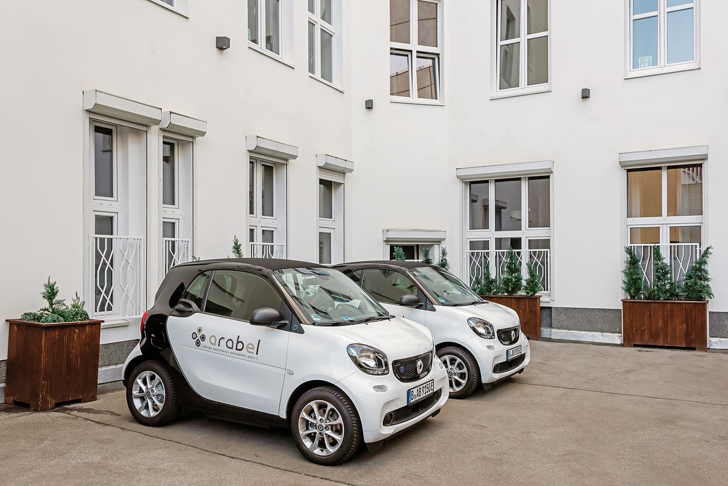 Arabel Design Apartments Berlin Exterior photo Smart Fortwo Coupé